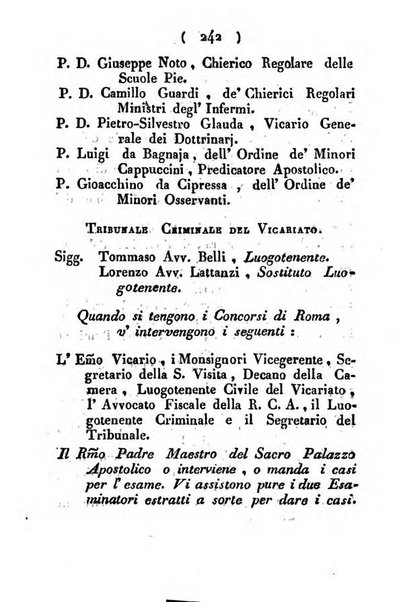 Notizie per l'anno ... secondo il martirologio romano..