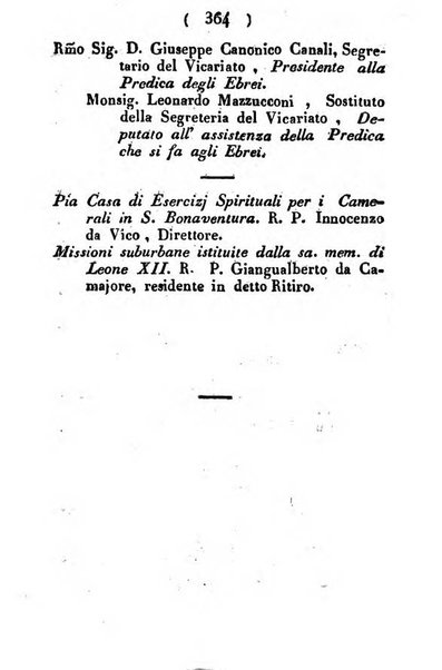 Notizie per l'anno ... secondo il martirologio romano..