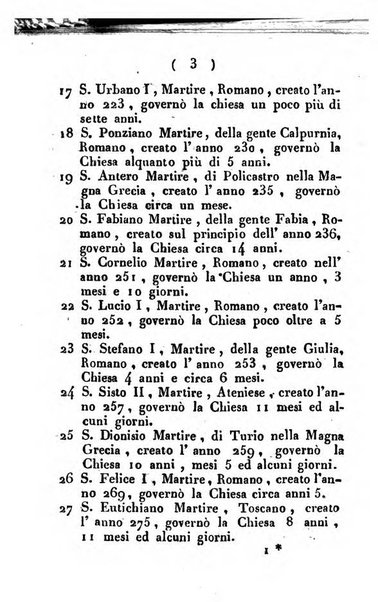 Notizie per l'anno ... secondo il martirologio romano..