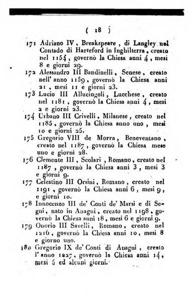 Notizie per l'anno ... secondo il martirologio romano..