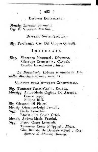 Notizie per l'anno ... secondo il martirologio romano..