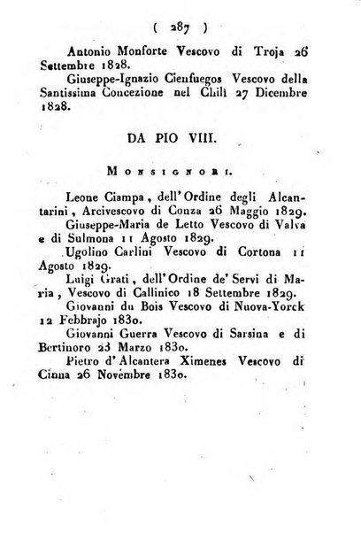 Notizie per l'anno ... secondo il martirologio romano..