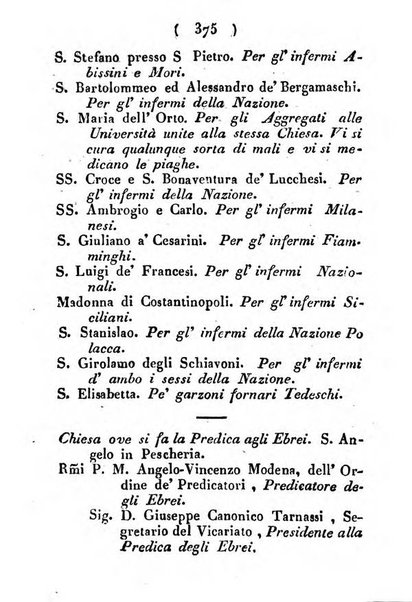 Notizie per l'anno ... secondo il martirologio romano..