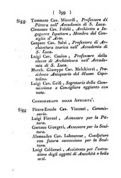 Notizie per l'anno ... secondo il martirologio romano..