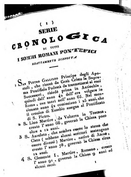 Notizie per l'anno ... secondo il martirologio romano..