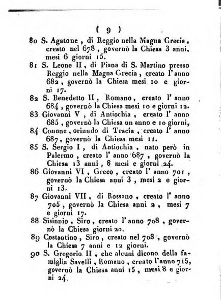 Notizie per l'anno ... secondo il martirologio romano..