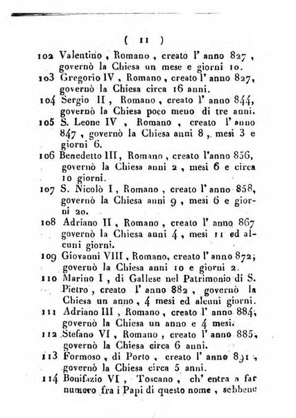 Notizie per l'anno ... secondo il martirologio romano..