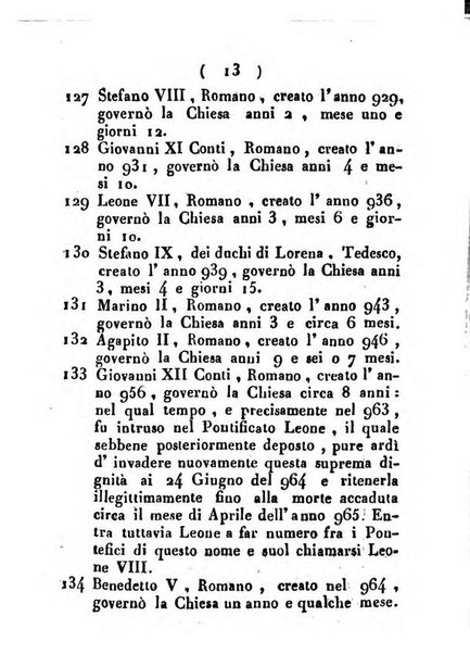 Notizie per l'anno ... secondo il martirologio romano..