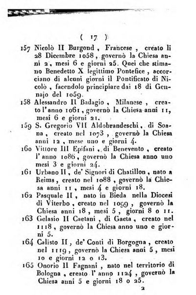 Notizie per l'anno ... secondo il martirologio romano..