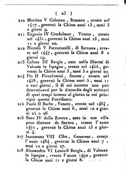 Notizie per l'anno ... secondo il martirologio romano..