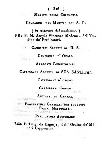 Notizie per l'anno ... secondo il martirologio romano..