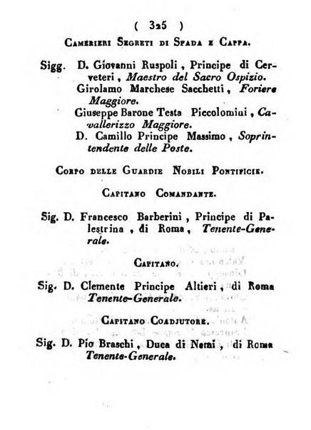 Notizie per l'anno ... secondo il martirologio romano..