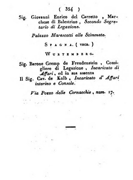 Notizie per l'anno ... secondo il martirologio romano..