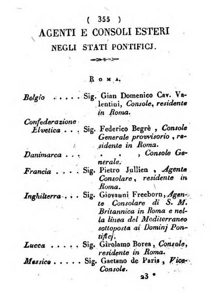 Notizie per l'anno ... secondo il martirologio romano..