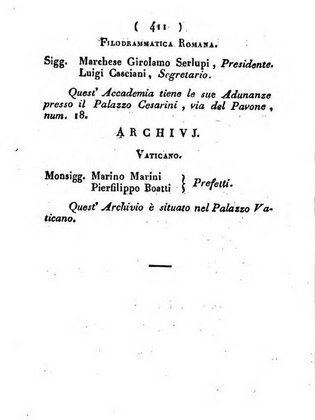 Notizie per l'anno ... secondo il martirologio romano..