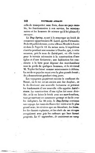 Nouvelles annales des voyages, de la geographie et de l'histoire, ou recueil des relations ...