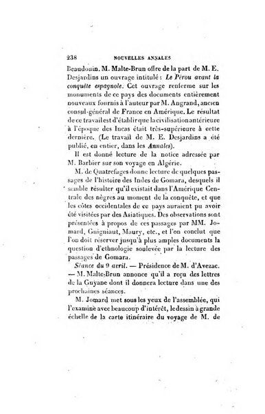 Nouvelles annales des voyages, de la geographie et de l'histoire, ou recueil des relations ...