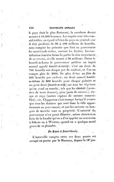 Nouvelles annales des voyages, de la geographie et de l'histoire, ou recueil des relations ...