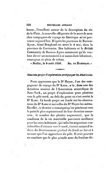 Nouvelles annales des voyages, de la geographie et de l'histoire, ou recueil des relations ...