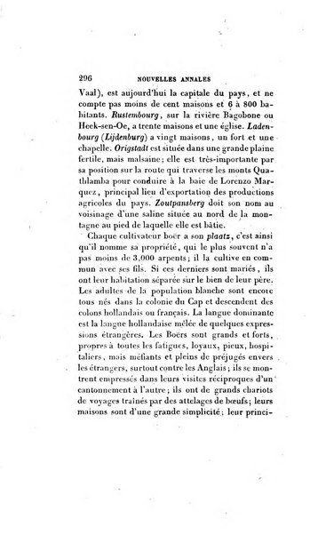 Nouvelles annales des voyages, de la geographie et de l'histoire, ou recueil des relations ...