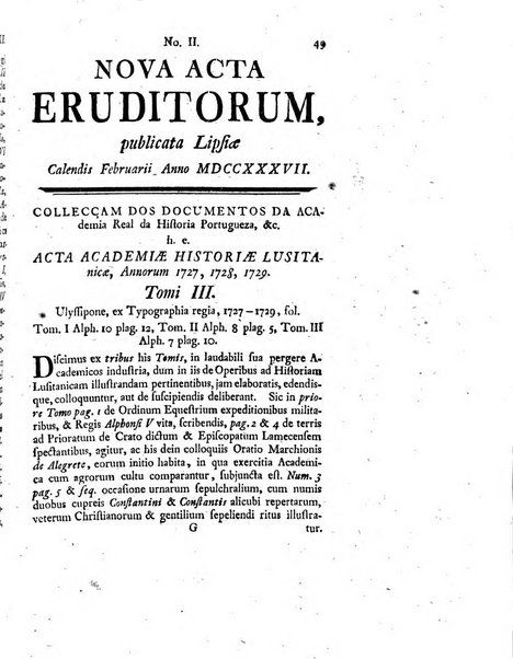 Nova acta eruditorum