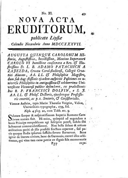 Nova acta eruditorum