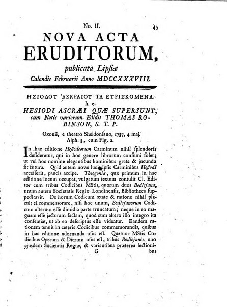 Nova acta eruditorum