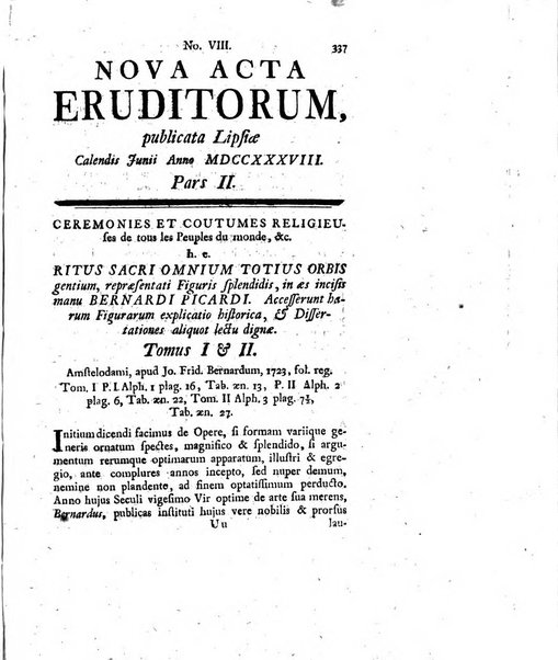 Nova acta eruditorum