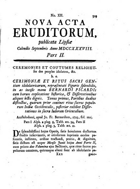 Nova acta eruditorum