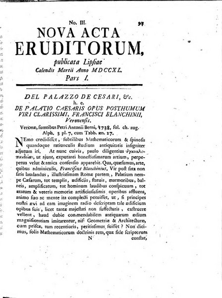 Nova acta eruditorum