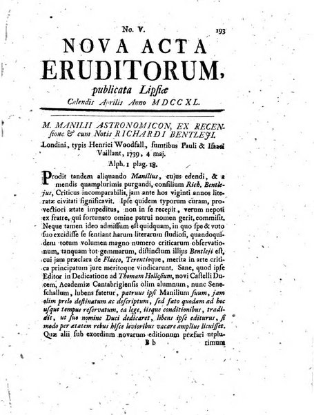 Nova acta eruditorum