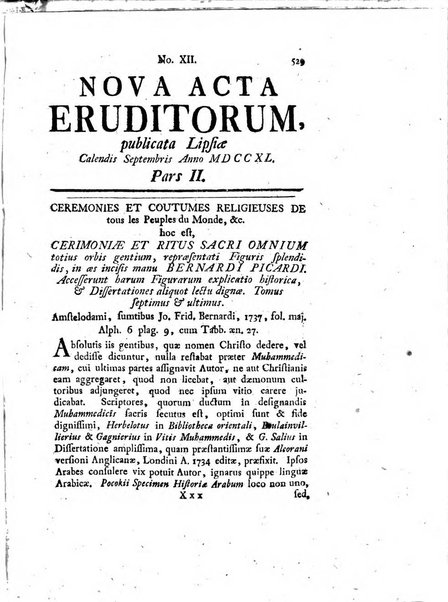 Nova acta eruditorum