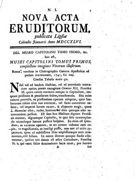 Nova acta eruditorum