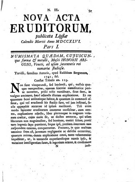 Nova acta eruditorum