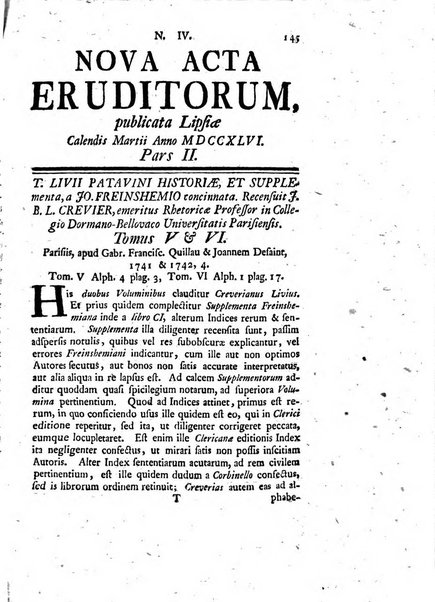 Nova acta eruditorum