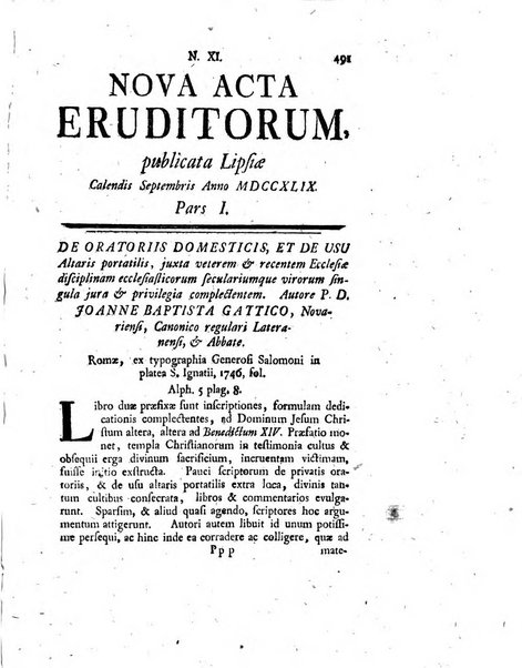 Nova acta eruditorum