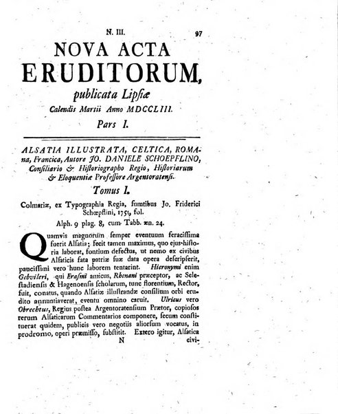 Nova acta eruditorum