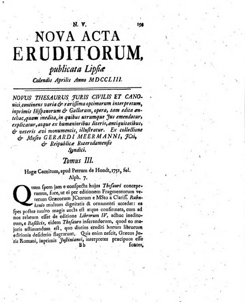 Nova acta eruditorum