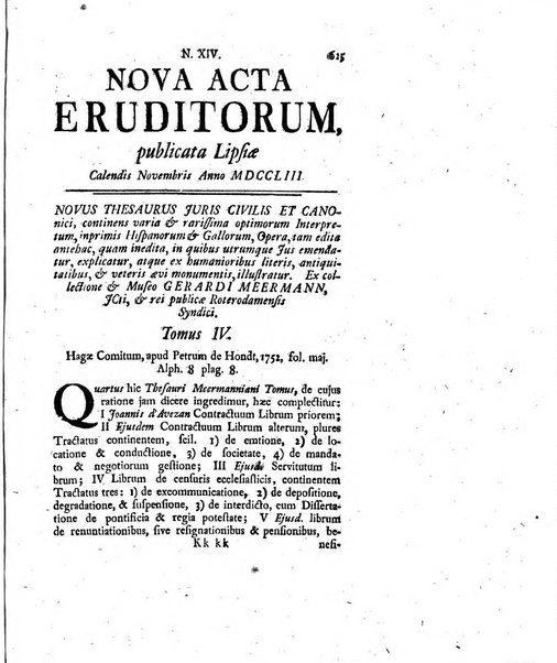 Nova acta eruditorum