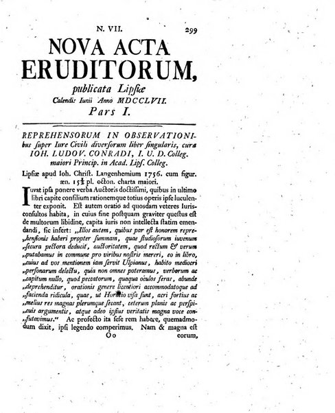 Nova acta eruditorum