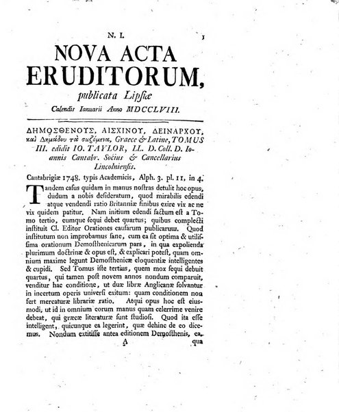 Nova acta eruditorum