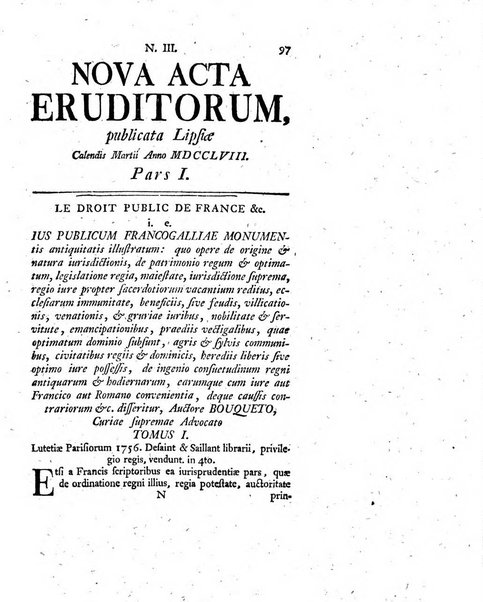 Nova acta eruditorum