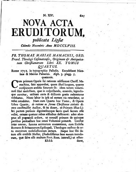 Nova acta eruditorum