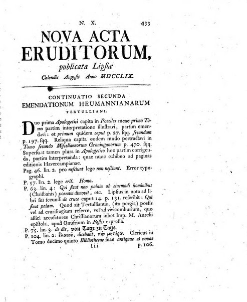 Nova acta eruditorum