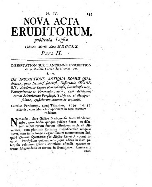 Nova acta eruditorum