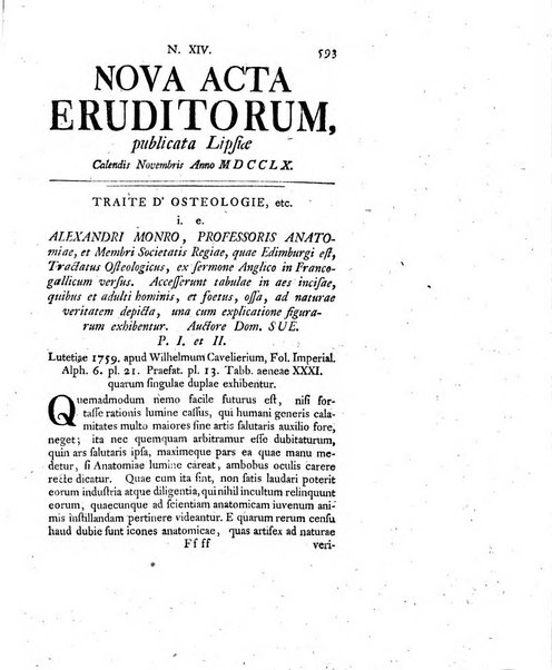 Nova acta eruditorum