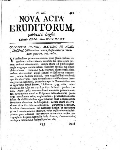 Nova acta eruditorum