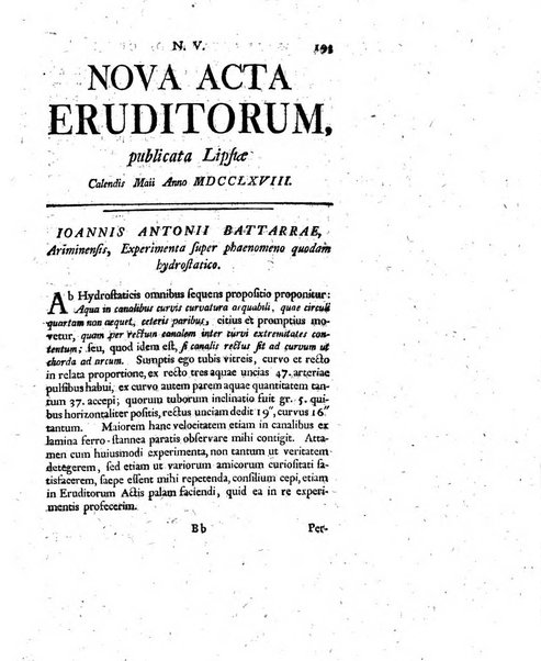 Nova acta eruditorum