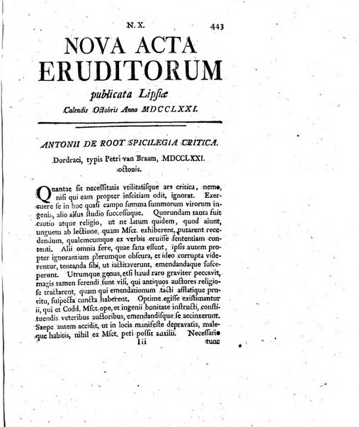 Nova acta eruditorum