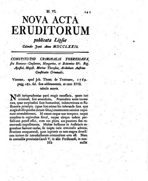 Nova acta eruditorum